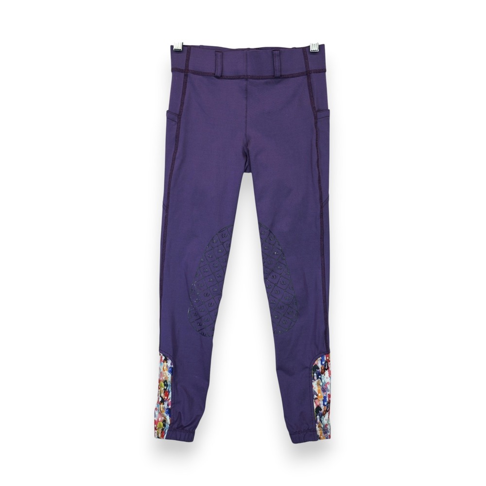 OVATION Aerowick Riding Equestrian Horse Riding‎ Girls Size XL(14) Purple